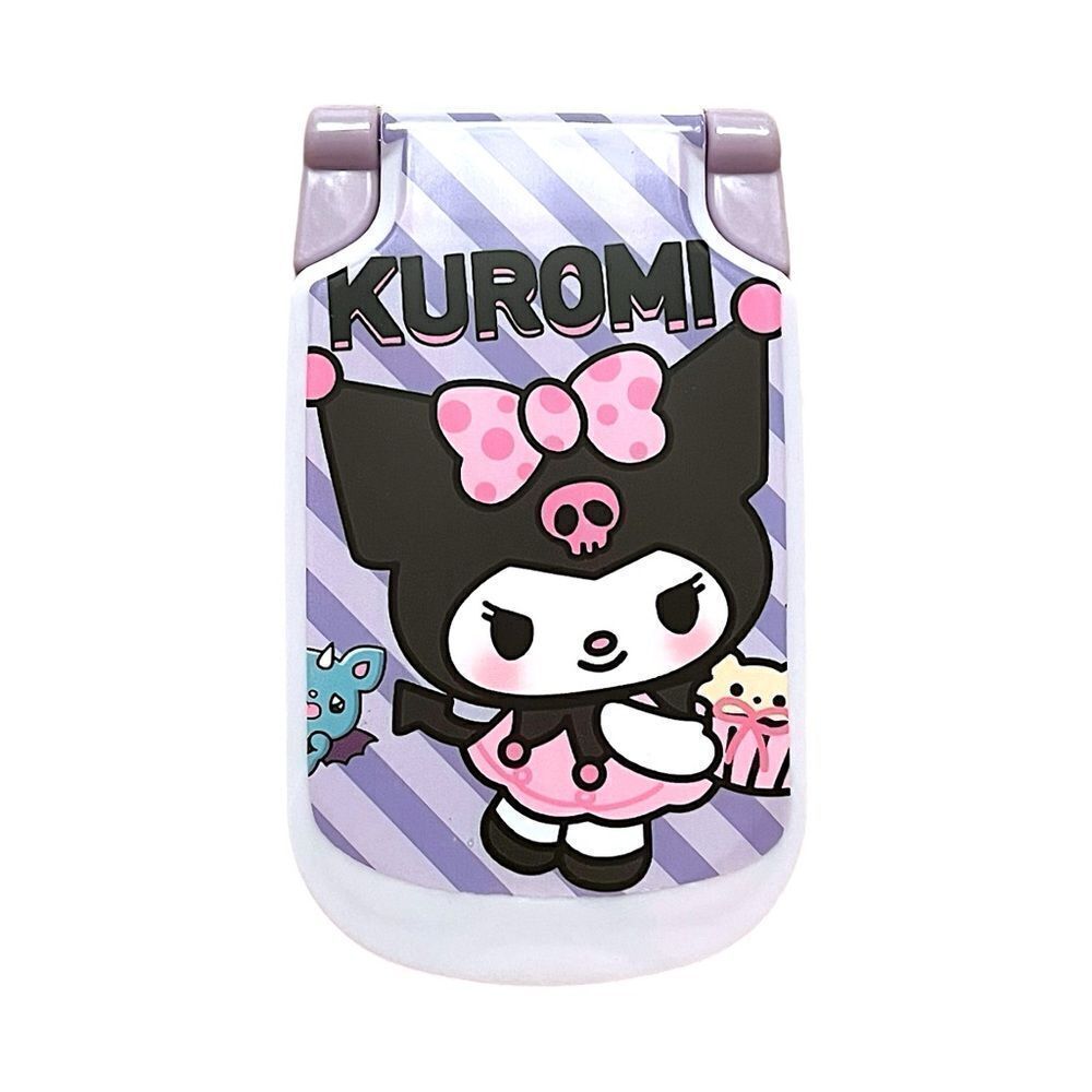 🤯5/$25🤯 Kuromi Pink Bow Fold Over Mirror With Comb